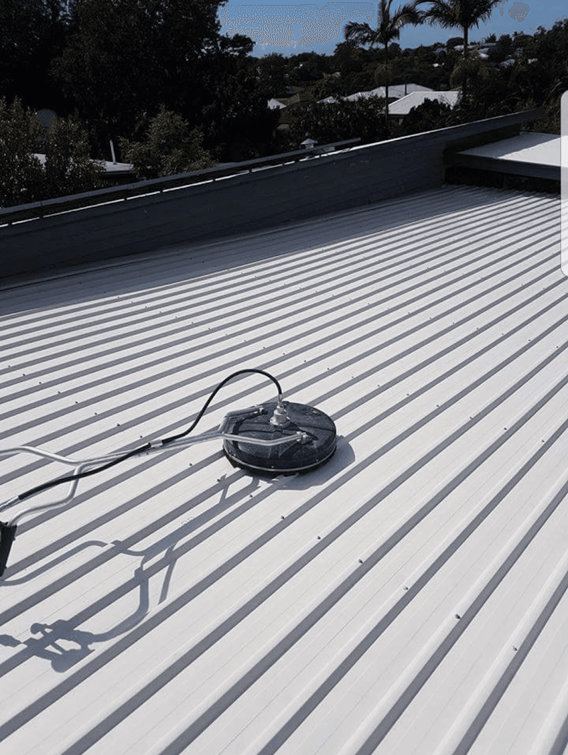 SB Pro Clean pressure washing work in Woody Point