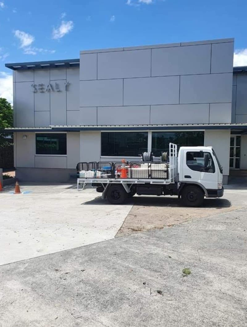 SB Pro Clean pressure washing work in Woody Point