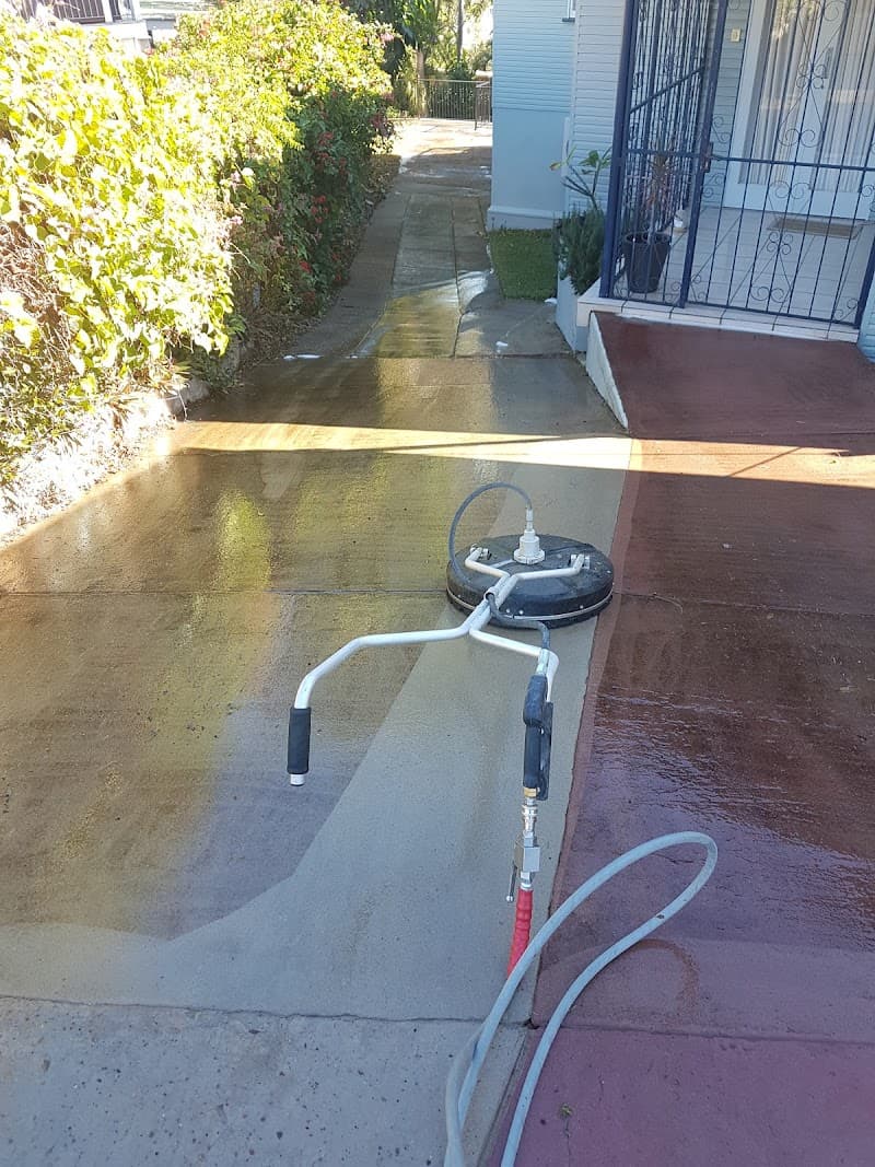 SB Pro Clean pressure washing work in Woody Point