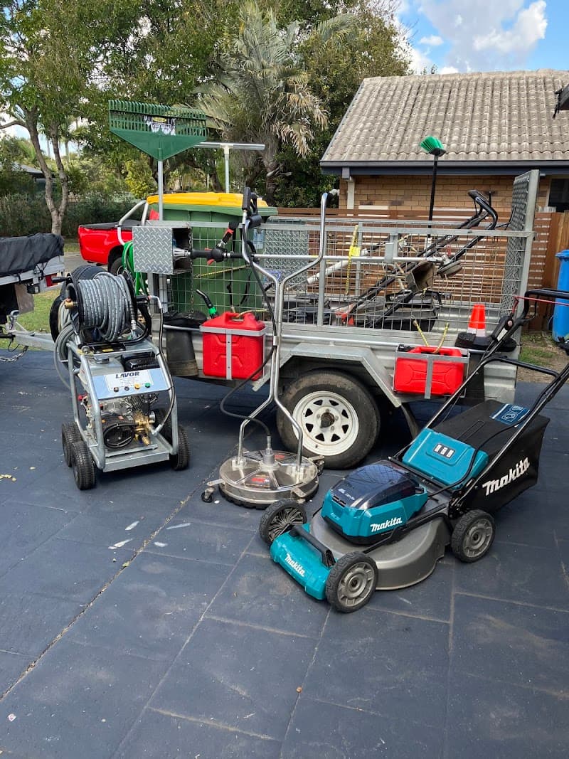Schmick Lawn Mowing & Pressure Washing Services lawn care work in Sippy Downs