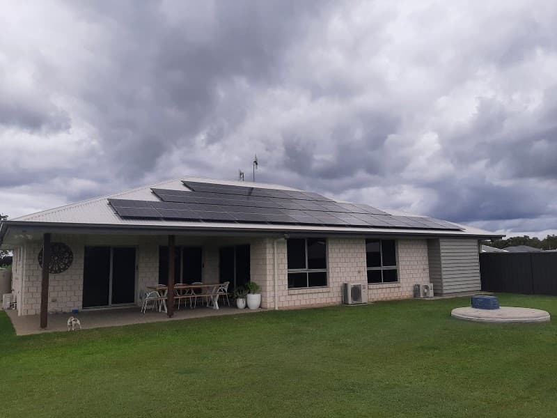 Scott Burke Solar & Electrical solar panel installation work in Bundaberg East