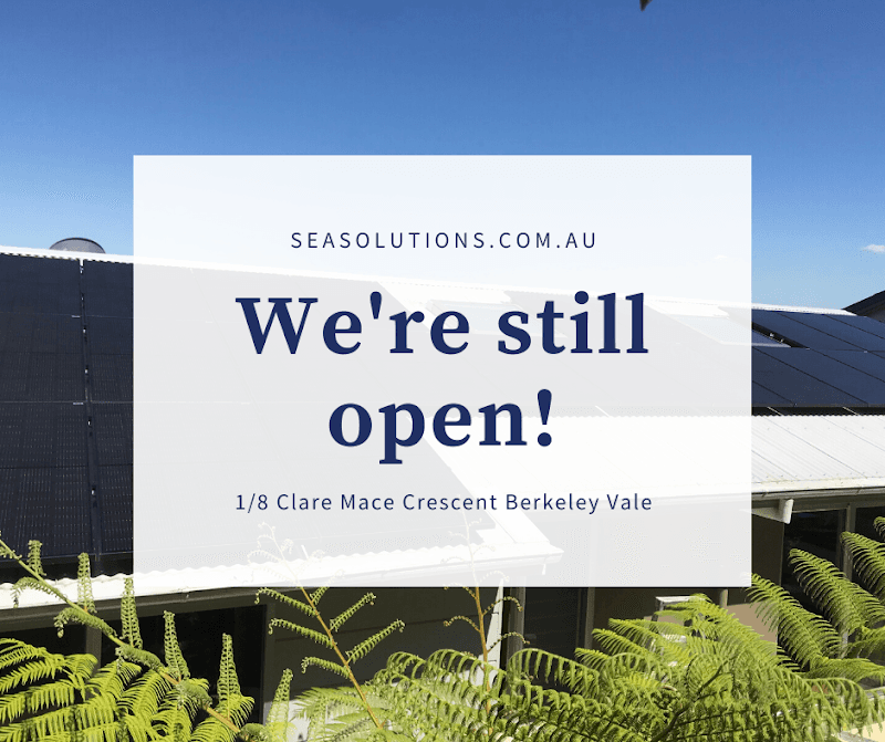 SEA Solutions Australia solar panel installation work in Berkeley Vale