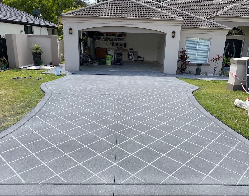 SeaCrete Decorative Concrete concreting work in Broadbeach