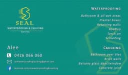 Seal Waterproofing & Caulking