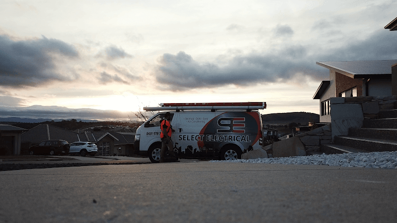 Select Electrical and Solar Solutions solar panel installation work in Fyshwick