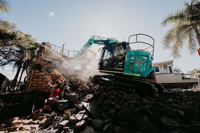 Sellcon Excavations & Demolitions demolition work in Coolum Beach