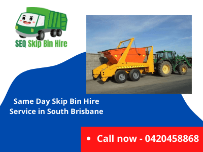 SEQ Skip Bin Hire rubbish removal work in Springwood