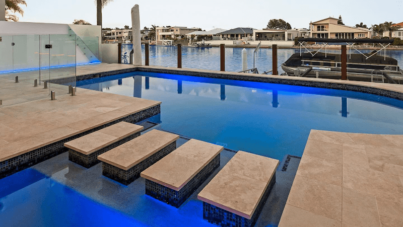 Serenity Pool Co. pool builder work in Kuluin