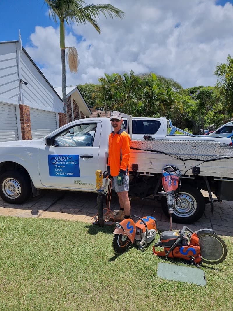 Sharp Concrete Cutting demolition work in Maroochydore