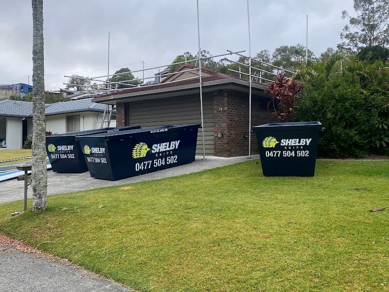 Shelby Skips rubbish removal work in Narangba