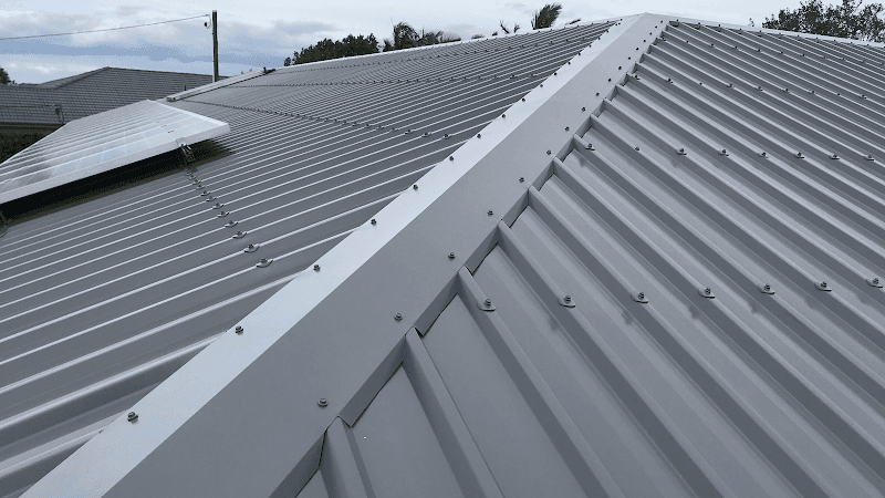 Shephard’s Painting and Roof Restorations gutter cleaning work in Kawungan