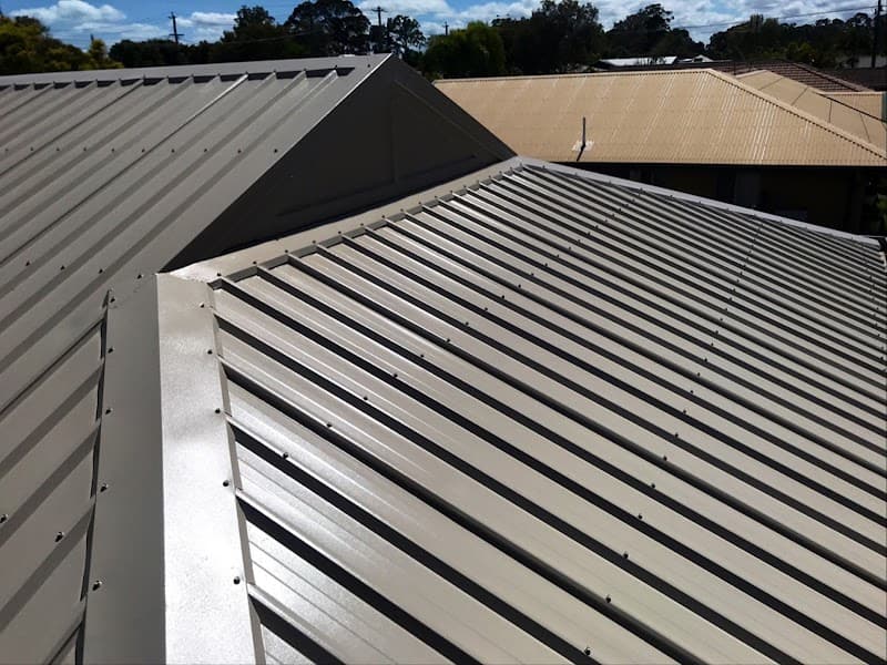 Shephard’s Painting and Roof Restorations gutter cleaning work in Kawungan