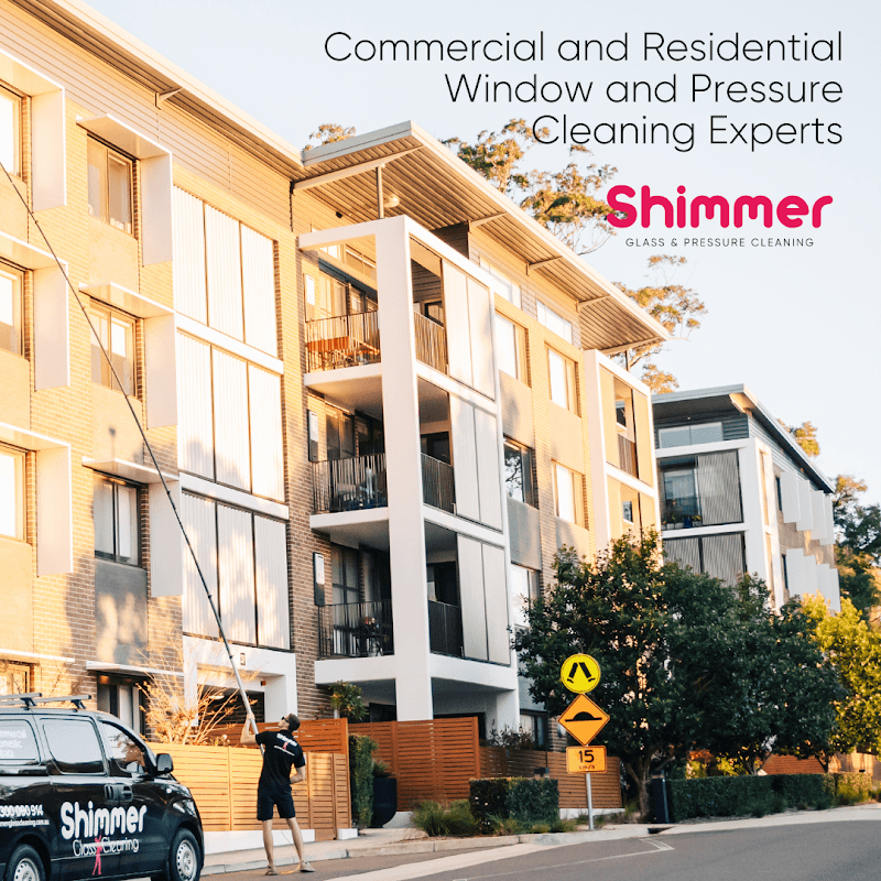 Shimmer Glass and Pressure Cleaning gutter cleaning work in Collaroy