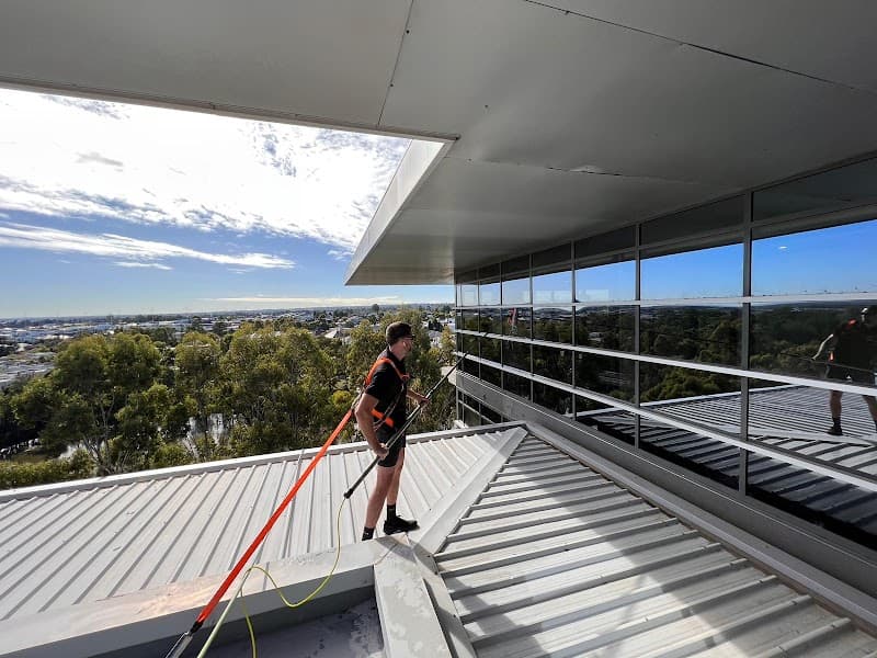 Shimmer Glass and Pressure Cleaning gutter cleaning work in Collaroy