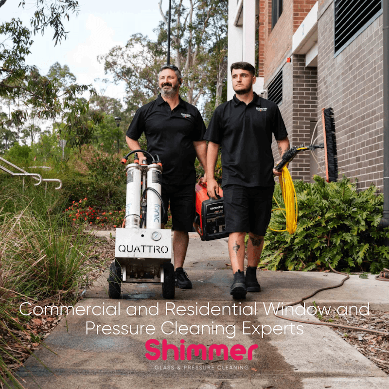 Shimmer Glass and Pressure Cleaning pressure washing work in North Parramatta