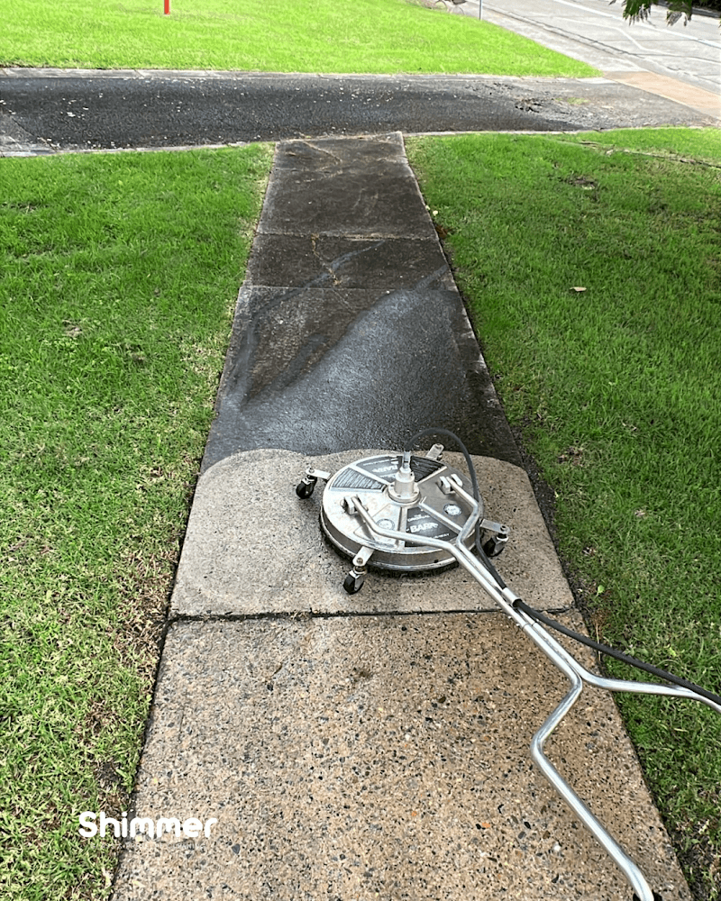 Shimmer Glass and Pressure Cleaning pressure washing work in North Parramatta