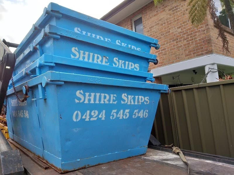 Shire Skip Hire rubbish removal work in Cronulla