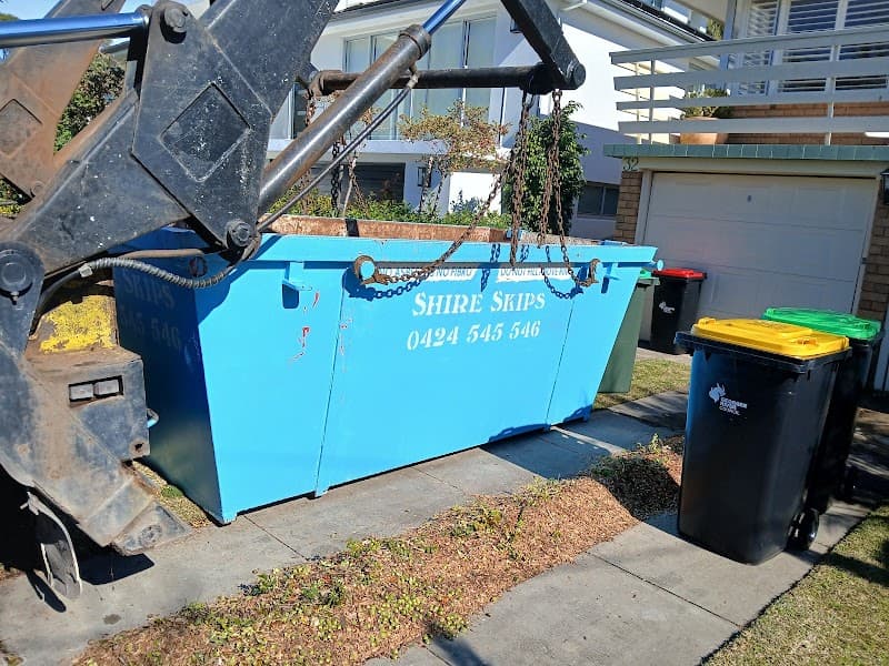 Shire Skip Hire rubbish removal work in Cronulla