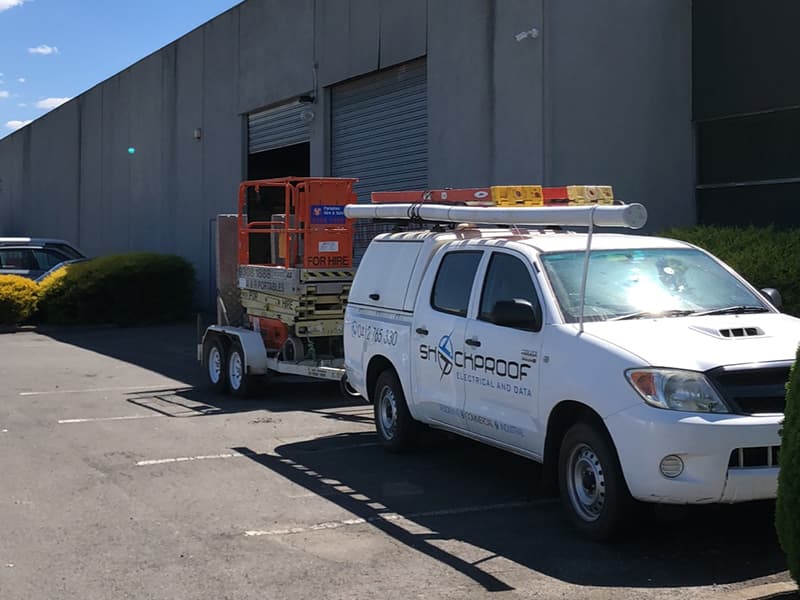 Shockproof Electrical and Data electrician work in Melbourne