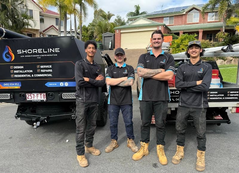 Shoreline Air-Conditioning & Refrigeration air conditioning work in Shailer Park