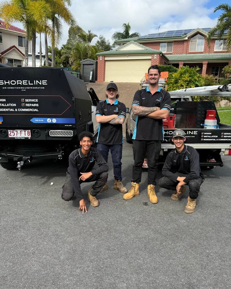 Shoreline Air-Conditioning & Refrigeration air conditioning work in Shailer Park