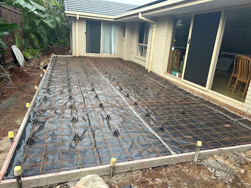 Shoreline Concrete Concepts concreting work in Redland Bay