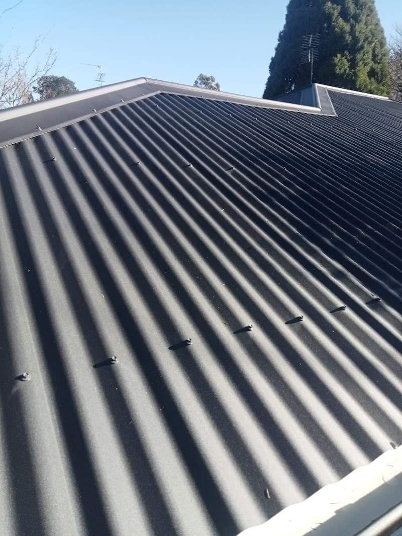 Simpson metal roof plumbing roofing work in Blacksmiths