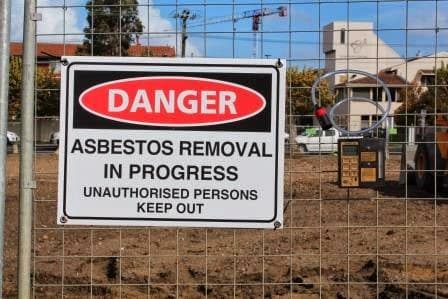 Site Environmental & Remediation Services (SERS) asbestos removal work in Perth