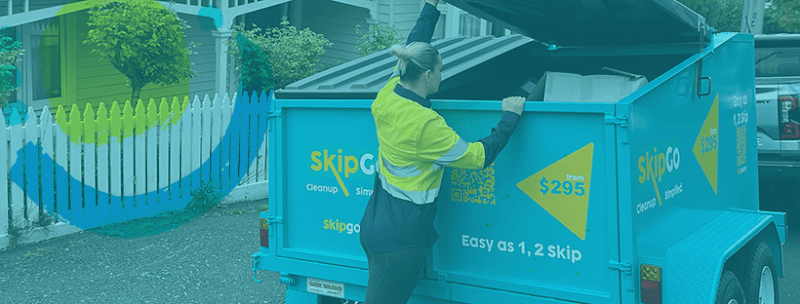 SkipGo rubbish removal work in New Town