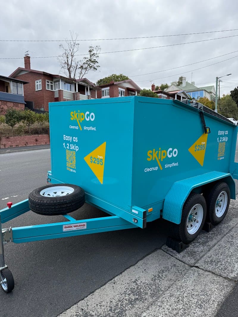 SkipGo rubbish removal work in New Town