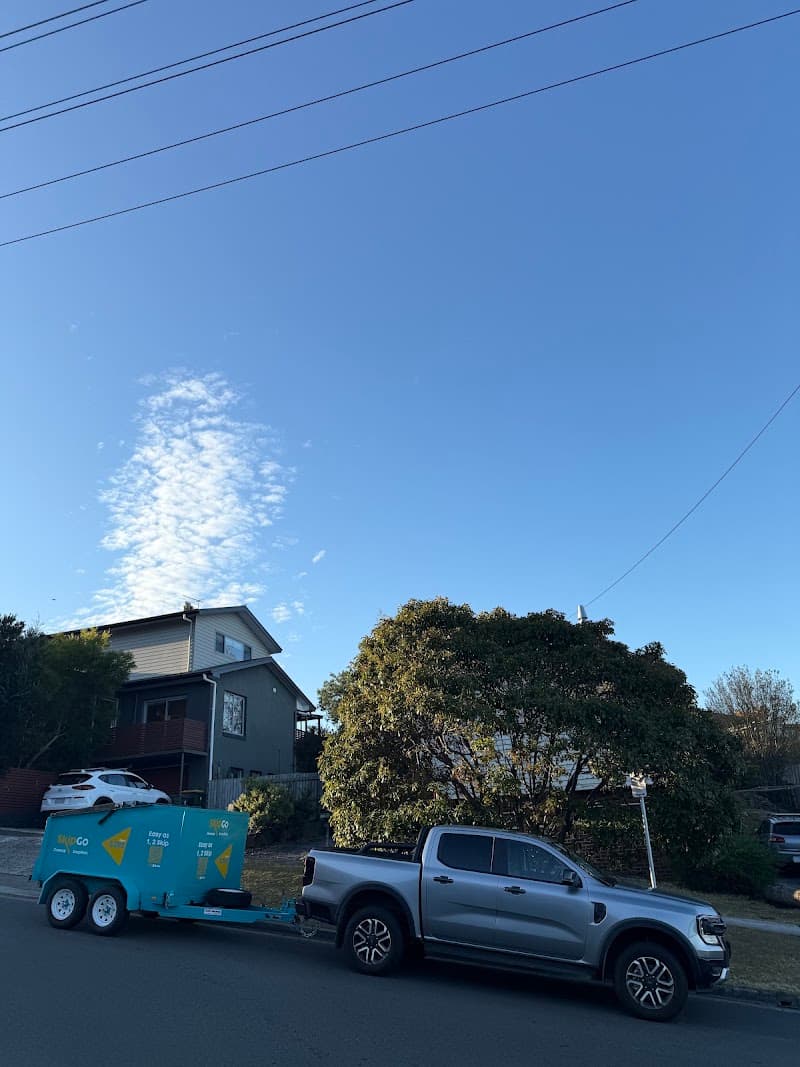 SkipGo rubbish removal work in New Town