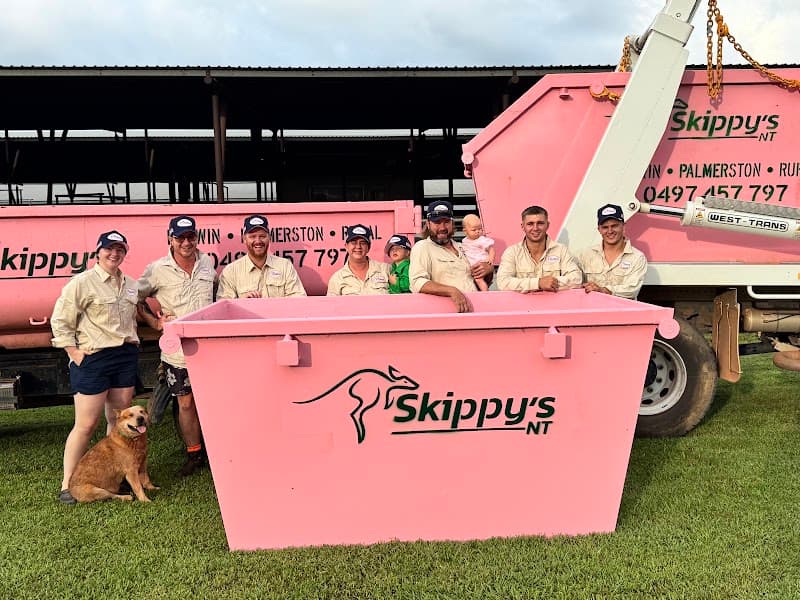 Skippy's NT Skip Bins rubbish removal work in Wishart
