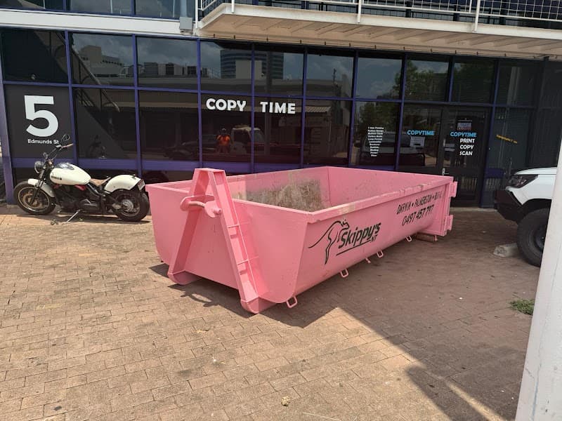 Skippy's NT Skip Bins rubbish removal work in Wishart