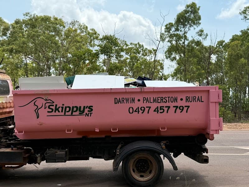 Skippy's NT Skip Bins rubbish removal work in Wishart