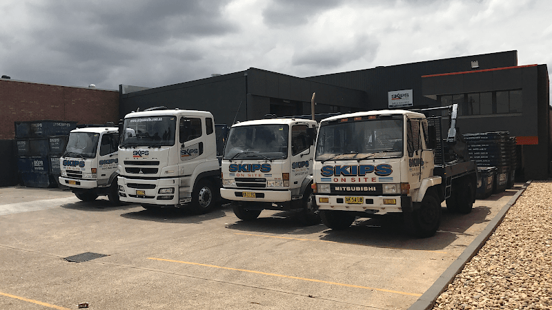 Skips On Site rubbish removal work in Milperra
