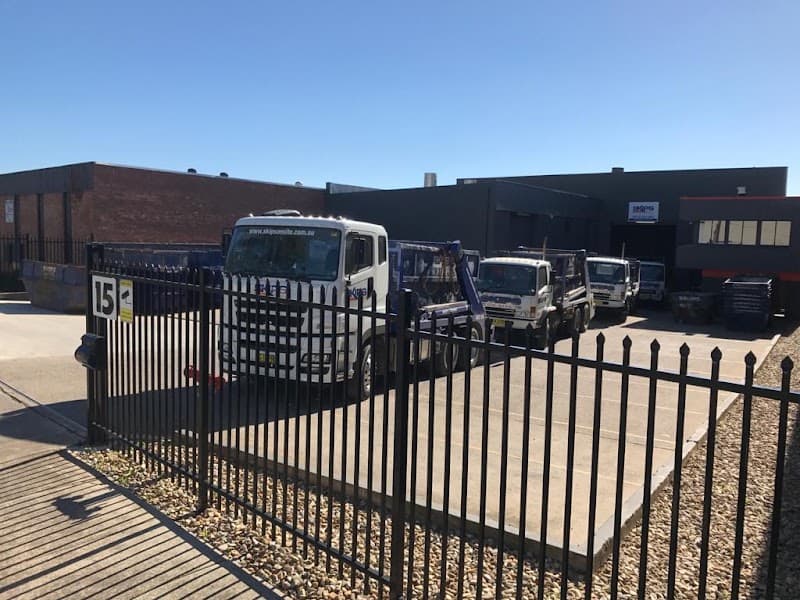 Skips On Site rubbish removal work in Milperra