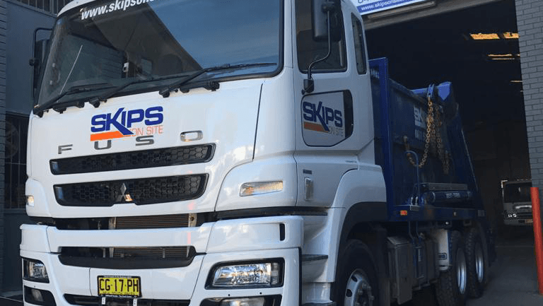Skips On Site rubbish removal work in Milperra