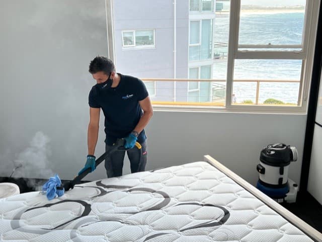 SleepClean mattress sanitising carpet cleaning work in Sydney