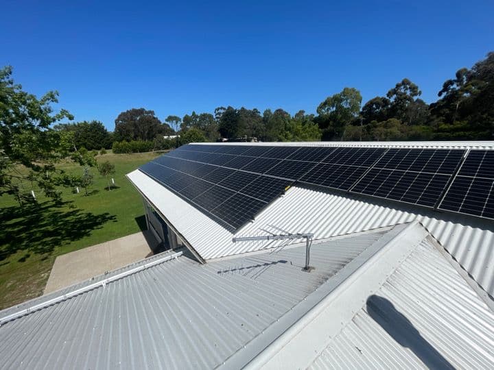 Sleeth Electrical and Solar solar panel installation work in Seaford