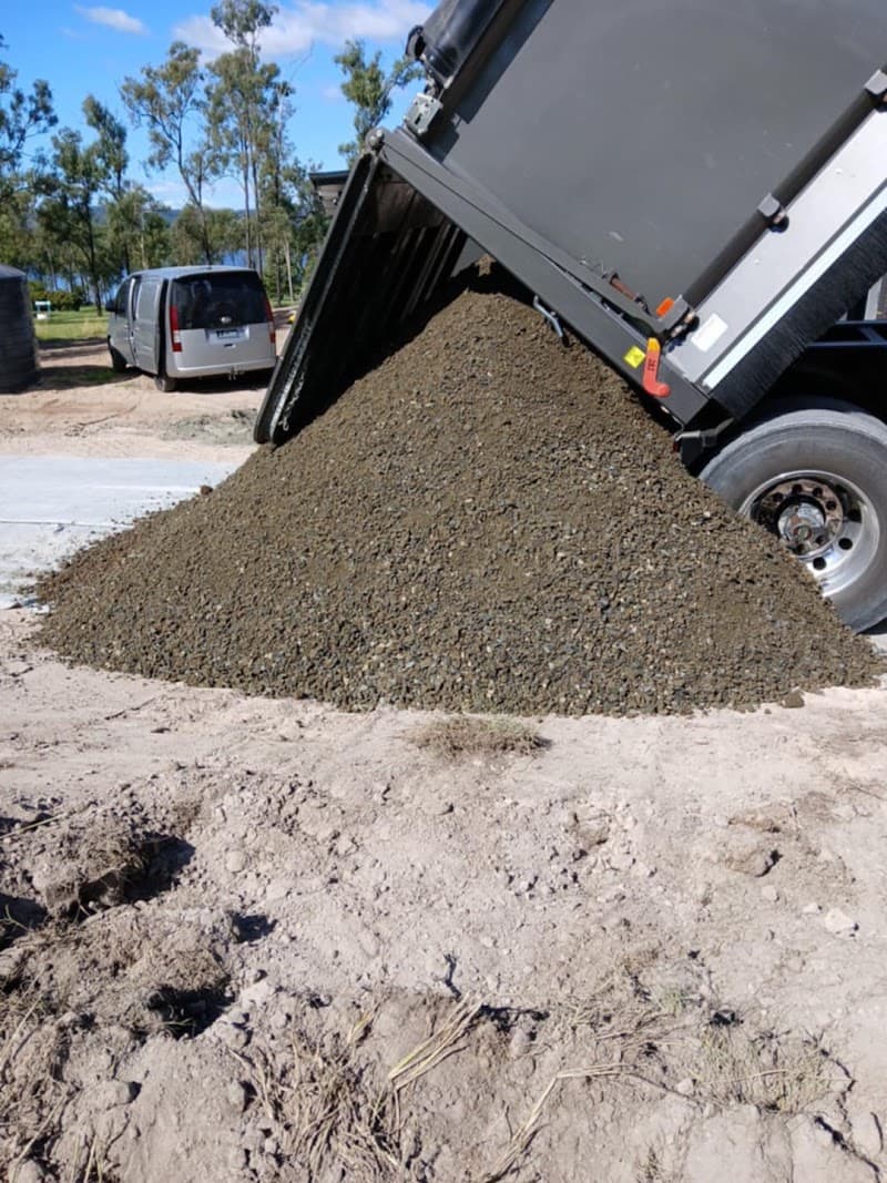 Smallmons Earthworks Solutions landscaping work in Harristown
