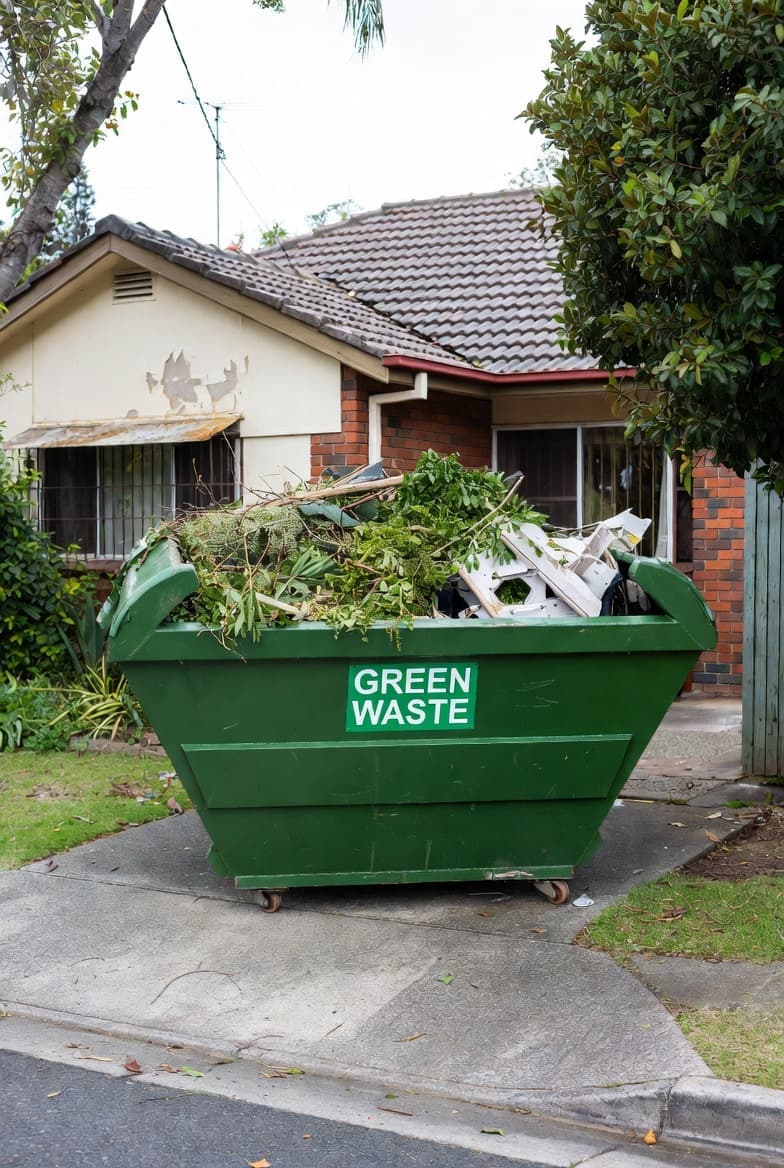 Smart Skip Bins rubbish removal work in Milton