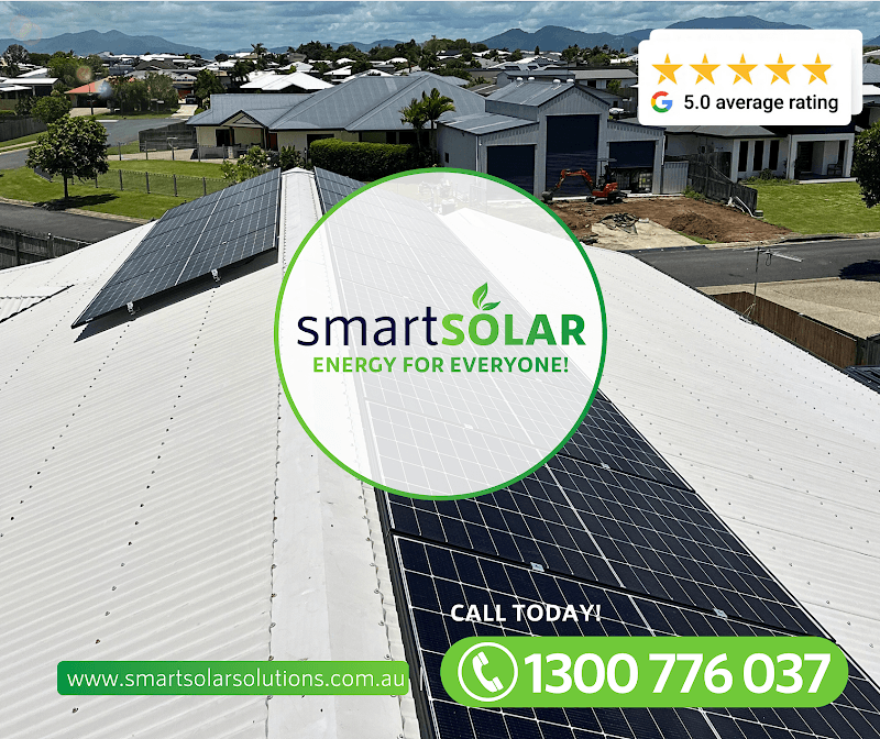 Smart Solar solar panel installation work in Hermit Park