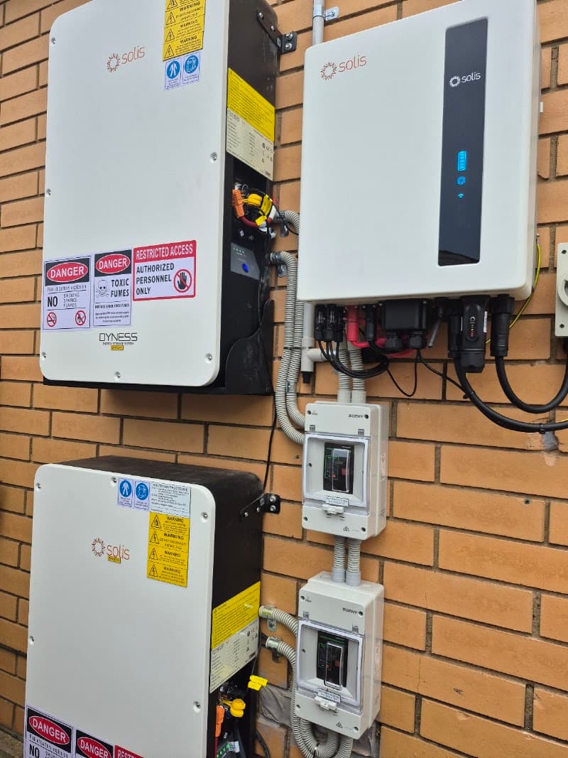 Smart Solar solar panel installation work in Hermit Park
