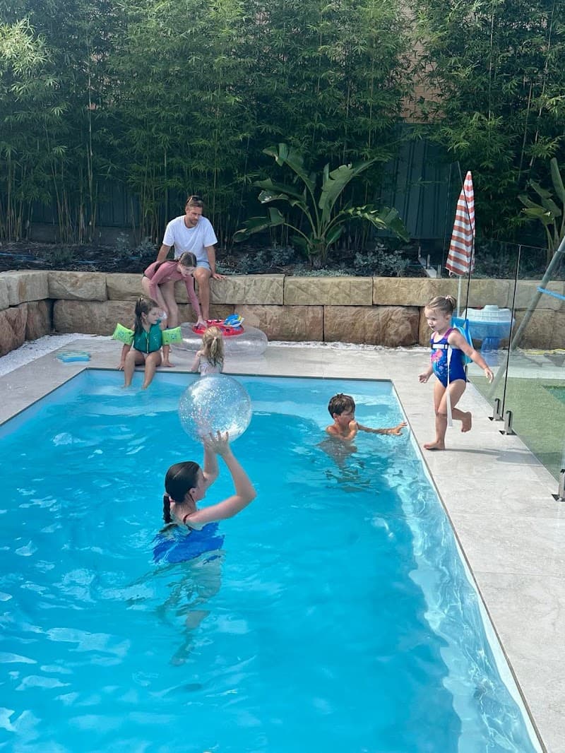Sol Pools Pty Ltd pool builder work in Redhead