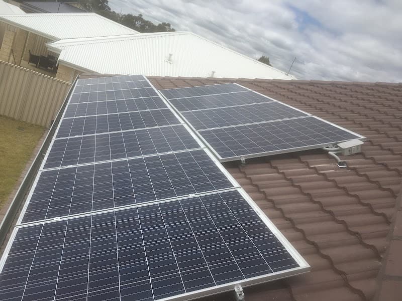 Solahart Joondalup solar panel installation work in Joondalup