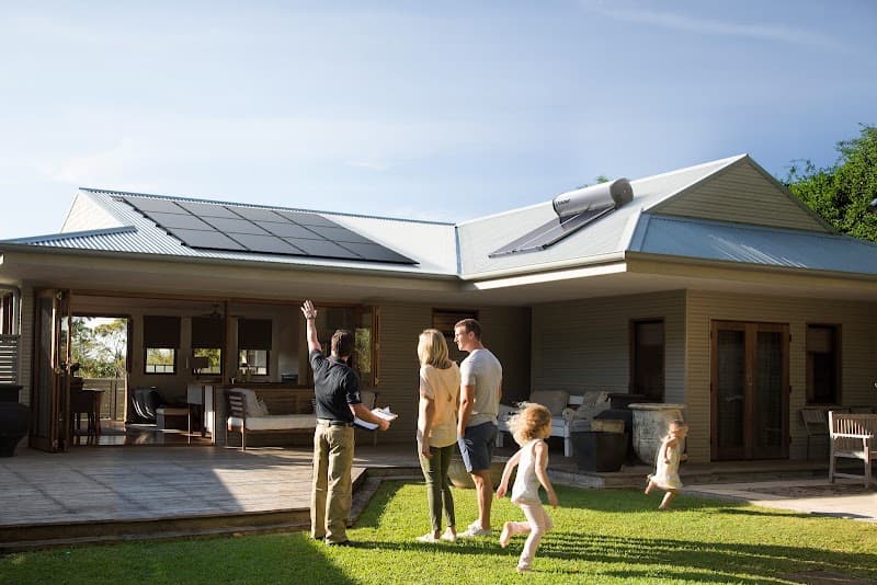 Solahart Mackay solar panel installation work in Mount Pleasant