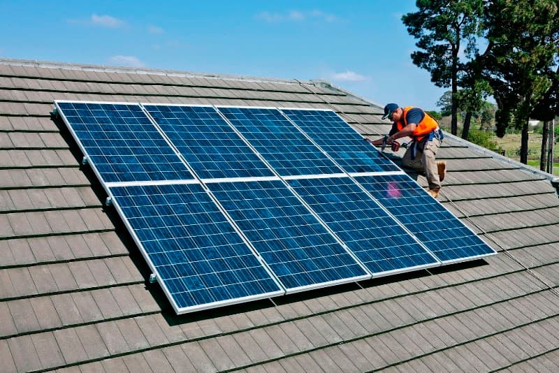 Solahart Rockhampton solar panel installation work in Kawana
