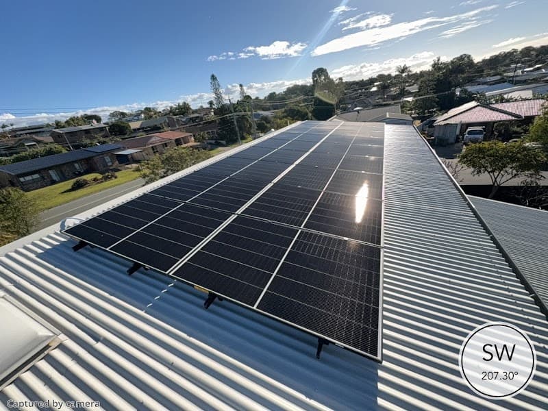 Solair Electrical solar panel installation work in Thornlands