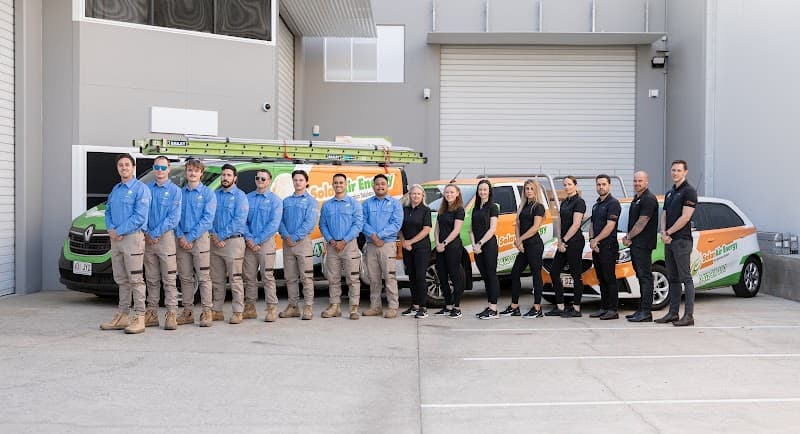 Solar Air Energy solar panel installation work in Capalaba