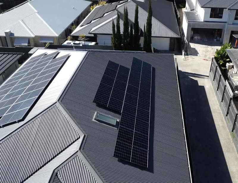 Solar Air Energy solar panel installation work in Capalaba